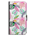Miniatyrbild 1 av 2: Bjornberry Plånboksfodral iPhone X / XS - Tropical Pattern
