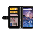 Miniatyrbild 2 av 2: Bjornberry Plånboksfodral Nokia 7 Plus - Abstrakt Mönster
