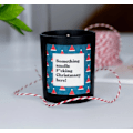 Miniatyrbild 1 av 3: Handgjort unikt doftljus, text Something smells F*cking Christmas here, Jul