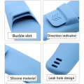Miniatyrbillede 3 af 5: Barbermaskine Etui Silikone Rejse Beskyttelsesetui Til Manuel Barbermaskine Silikone Barbermaskine Etui Barbermaskinepose Til Mænd Barbermaskine (2 stk., Blå+sort)