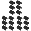 Miniatyrbilde 1 av 2: 75 stk Plast Stolsbeinhetter U-formet Rørhylse Rørklemme Gulvbeskyttere 75 stk 4X2.2CM 75 pcs 4X2.2CM