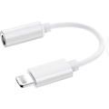 Pikkukuva 1 / 5: Lightning - 3,5 mm kuulokeliitäntäadapteri, iPhone-kuulokeadapteri, iPhone 14 13 12 11 XR XS Max X 8 7 6 -puhelimille, tukee kaikkia iOS_RY -versioita