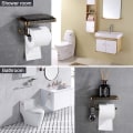Pikkukuva 4 / 5: WC-paperiteline WC-paperiteline WC-paperiteline Matkapuhelinteline Seinäteline Paperiteline Seinäkiinnitys Kylpyhuoneen Tarvikkeet
