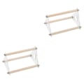 Miniatyrbild 3 av 3: 3-pack Fågelpapegoja Rolig Ståleksak Papegojaktivitet Triangulär Ståleksak Husdjurstillbehör 2pcsM 2pcs M