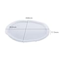 Miniatyrbilde 2 av 5: 5 stk Harpiksbrettformer og Harpikskværnform til Kværning og Opbevaring, Store Harpiksformer Silikonformer til Harpiks, DIY Harpiks Epoxy Kit