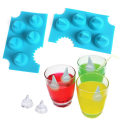 Miniatyrbild 5 av 5: Hajfena Iskub Jelly Form Silikon Haj Tårta Choklad Fondant Kakform Kök Bakning DIY Verktyg (2st, Blå)