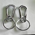 Miniatyrbillede 2 af 5: Nøglering, Metal Nøglering Karabiner Klips Nøglering Nøgleringe Til Håndværk Hummer Spænder Drejelige Klips Nøglering Til Mænd (10 stk)