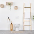 Miniatyrbillede 5 af 5: Toiletpapirholder - Toiletpapirholder til vægmontering - Nautisk reb-vævholder til badeværelsestilbehør - Rustik toiletpapir