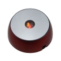 Miniatyrbilde 1 av 5: LED-displaybase for krystaller, glasskunst, fargerikt lys, krystalldisplaybase, glasskunstkrystallholder (1 stk, sølv)