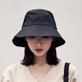 Pikkukuva 4 / 5: Naisten Aurinkohattu Auringonsuojaus Rantahattu Kesä Bucket Hat (Harmaa)