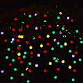 Miniatyrbilde 4 av 4: Solcelled Lyslenke Utendørs, 16ft 20 LED 8 Moduser, Vakker Belysningsdekorasjon Innendørs Utendørs Lys For Hage Patio Balkong Pergola Juletre Fest(