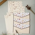 Pikkukuva 5 / 5: Kirjepaperi Kuorikirjekuori Set Kirje Kirjepaperi Set_ryy