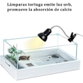 Miniatyrbillede 5 af 5: Reptillampe Skildpaddelampe Skildpaddevarmelampe Med Timer 360° Rotation UVb-lys Til Skildpadder Firben Blinde Slanger Etc._RY