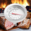 Miniatyrbillede 5 af 5: Rustfrit Stål Grill- og Rygeovns Termometer 50-500 Grader