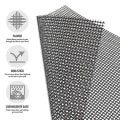 Miniatyrbilde 4 av 4: BBQ Grill Mesh Matte Ikke-Klebbende Grillrist Liner Grillmatter