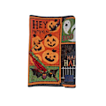 Miniatyrbillede 1 af 5: Spooktacular Halloween Bordløber med Græskar, Spøgelse, Hexe, Sort Kat, Flagermus, Spindelvæv, Efterårs-Halloween Fest Dekoration