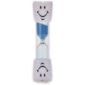 Miniatyrbild 3 av 5: 3-pack barntandborsttimer, 2 minuters smiley-timglas