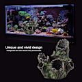 Miniatyrbillede 3 af 5: Akvariedekoration kunstig akvarie grotte med huller