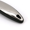 Miniatyrbild 3 av 5: Pizzakniv - Premium Pizzakniv för Köket - Superskarp och Lätt att Rengöra Pizzaskärare, Pizzahjul Svart