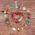 Miniatyrbillede 5 af 5: 40 vinglas charms, vinglasmarkører, vinglas{HH}_RY