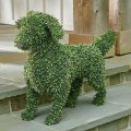 Miniatyrbild 5 av 5: Dekorativ Toppfigur av Kissande Hund - Realistisk Prydnad för Hemmet, Inomhus och Utomhus A