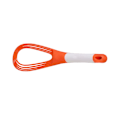 Miniatyrbillede 1 af 5: Sammenklappelig Roterende Ballonmixer Manuel Piskeris Plastik Æggepisker Køkken Madlavningsværktøj Til Omrøring, Blanding (1 stk, Orange)