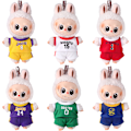 Miniatyrbillede 2 af 5: /RYI/Labubu Universal V1V2V3 Dukketøj Tilbehør Blind Box Labubu Basketball Holdtøj Style 2 V1V2V3 universal