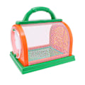 Miniatyrbillede 2 af 2: Børns Legetøj Lille Insektbur Børn Bug Net Bug Bur Børn Bærbar Insektboks Butterfly Mesh Bur Grøn 19.2X15CM Green 19.2X15CM