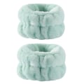 Miniatyrbilde 2 av 5: 8 stk Spa Håndleddsvaskbånd Mikrofiber Håndleddsvask Håndklebånd Håndleddsbånd for Vask Ansikt Absorberende Håndleddsbånd Håndledds Svettebånd for Kvinner Jenter