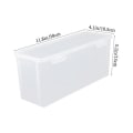 Miniatyrbilde 4 av 4: Kjøleskap Oppbevaringsboks Hjem Forseglede Toast Husholdningskjøleskap Brødboks Klar Toast Crisper30X13CM 30X13CM