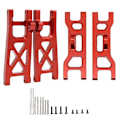 Miniatyrbilde 1 av 5: 4 stk. For- og Bakakselarmer Kompatibel med 1/10 Ecx 2wd Serie Ruckus Torment Circuit Amp Rc Bil Oppgradering