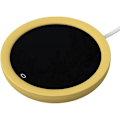 Miniatyrbillede 1 af 5: Tekopvarmer, 3 Temperaturindstillinger USB Kaffekopvarmer, Hærdet Glas Elektriske Drikkevarmere