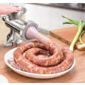 Miniatyrbillede 5 af 5: Kødhakker med Bordklemme Skæreskiver, Støbejern Heavy Duty Pølsemaker og Manuel Kødhakker - Lav Hjemmelavede Burger P