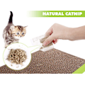 Miniatyrbild 5 av 5: Kattklösbräda Klosharpare, Vågig Pappersklo-Slipning Anti-Rep Sofa, Katt Skyddande Tillbehör, Katt Skrivplatta, Sovande Katt Leksak (Gr