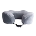 Miniatyrbillede 3 af 5: Nakkebeskyttelse U-formet pude cervikal pude memory foam lur rejsepude 100% polyester slidstærk 80 memory foam 28*29 cm_xrzi Sky blue
