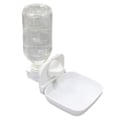 Pikkukuva 3 / 3: Autoseal-vesipullo Jänisvesidispenseri Kanin juomakuppi Papukaijan vesipullo Ankkan vesiastia White 21x13cm