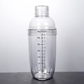 Miniatyrbilde 3 av 3: Tekanne Glass Frostsikker Ristflaske Bartender Shaker Snøgram Kanne Tin Shaker Bartender Ristkopp Transparent Farge 22x5.5cm Transparent Color 22x5.5cm