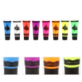 Miniatyrbillede 2 af 3: 8 stk Makeup Sæt Børn Glødende Kropsmaling Halloween Party Favorer Ansigtsmakeup Sæt Halloween Makeup Sæt 7x3cm