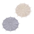 Miniatyrbilde 2 av 3: 2 stk. Vaskfilter Sil, Kjøkkenvask Sil, Avløpsfilter, Avløpsfilternett, Grå Grey