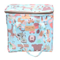 Pikkukuva 1 / 2: 1 kpl Kannettava Bento-laukku Vedenpitävä Eristyslaukku Monikäyttöinen Lounaslaukku Tinikontti (sininen eläintarha)Sininen 25X23CM Blue 25X23CM