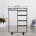Miniatyrbilde 3 av 3: Ørepyntstativ for ørepynt, smykkedisplaystativ, halskjedeholder, smykkeorganisator, svart Black