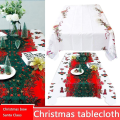 Miniatyrbild 5 av 5: Rektangulär Julduk Polyester 150 * 180cm Julgran Mönster För Julbord Dekoration (a) (a)
