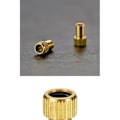 Miniatyrbillede 2 af 5: 10 stk. Cykelventil Adapter, Dæk Adapter, Fransk/UK til US, Messing Materiale MTB Oppustelig - Messing Cykel Ventil Adapter