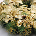 Miniatyrbild 4 av 5: 2 st julkransar, julkrans för ytterdörren, korgkrans, utomhusdekoration för hemmet, den perfekta utsmyckningen