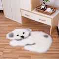Miniatyrbilde 1 av 5: Plysj Teppe i Kunstig Pels, Imitert Saueskinn, Ultramyk, Silky Shaggy Teppe for Stue, Soverom, Buet Vindu, Koala Koala
