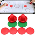 Pikkukuva 2 / 5: Ilmakiekko Set Pöytäpeli Varaosatarvikkeet 4-Liukuria_RY