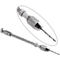 Miniatyrbilde 3 av 3: Mini hånddrill med 20 mikro HSS-spiralbor og hullstans for smykker, trebearbeiding, håndverk