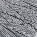 Miniatyrbillede 5 af 5: Lang Slouch Varmt Beanie, Unisex Beanie Hat Kvinder Mænd Vinter Varmt Strikket Huer (Sort)