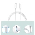 Pikkukuva 3 / 5: PD pikalatauskaapeli TYPE-C datakaapeli Apple iPhone alkuperäinen IC pikalatauskaapeli 2m_RY