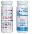 Miniatyrbilde 5 av 5: 4 Flasker med 6-i-1 pH-vann testpapir 50 Strips/flaske Svømmebasseng Spa Testpapir Resterende Klor pH-verdi Alkalitet Hardhet Teststripe